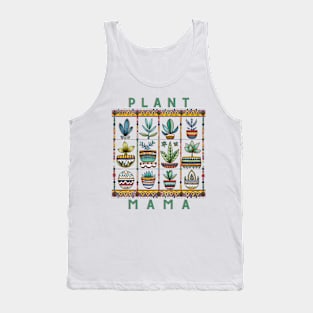 Boho Plant Mama Succulent Plants Tank Top